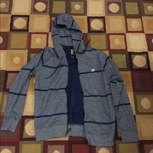 Like New Billabong Zip-Up Hoodie Sweatshirt